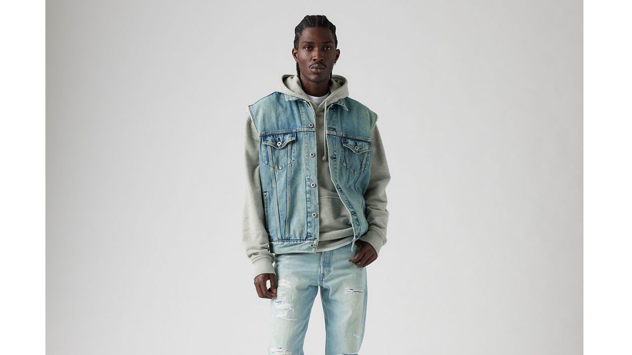 Relaxed Trucker Vest