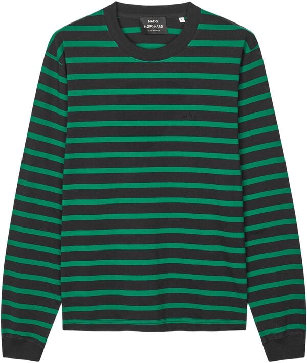 Cotton Jersey Stripe Frode Tee LS