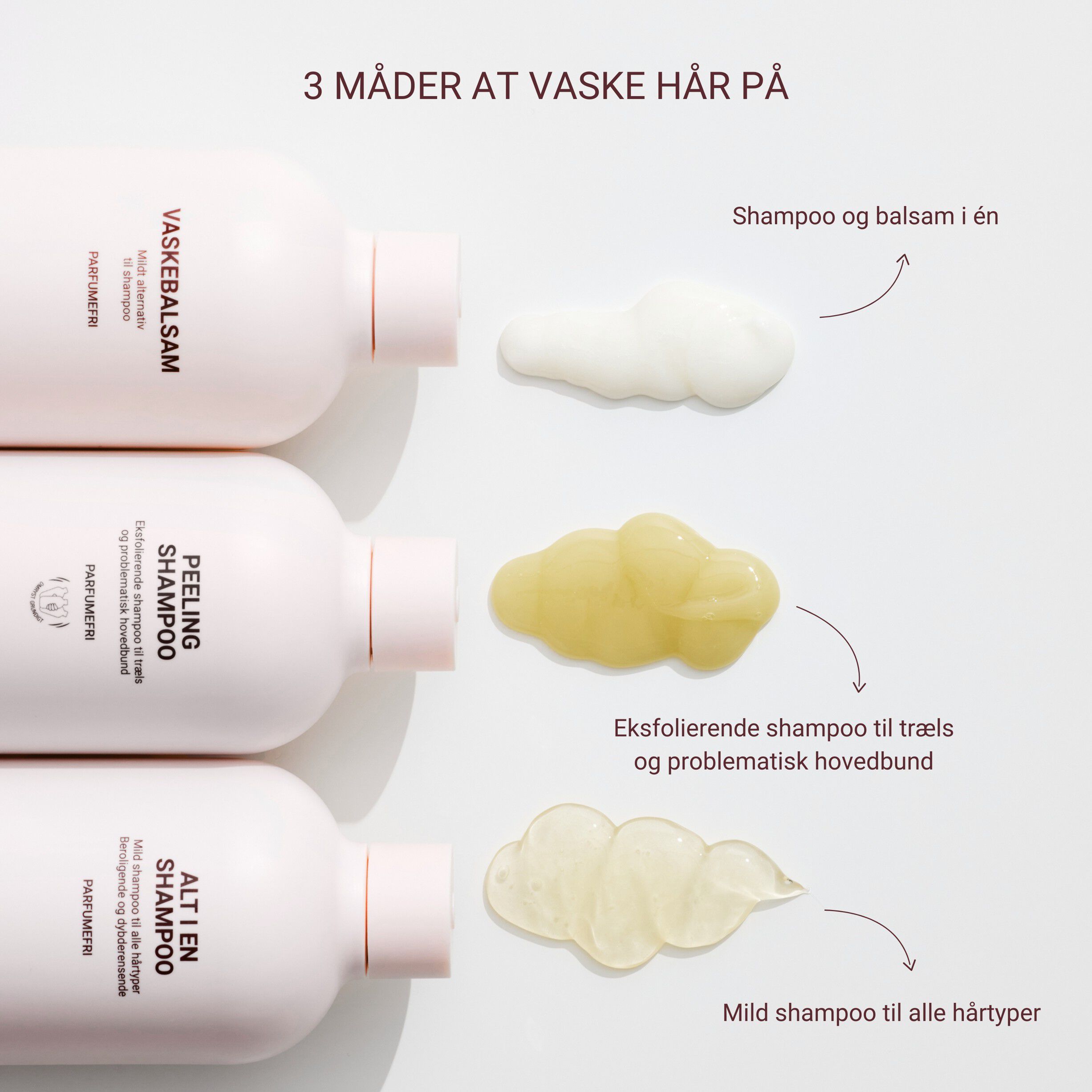 Pudderd&aring;serne Peeling shampoo