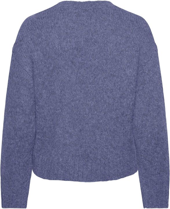 RKTulip Wool Blend LS Short O-neck Pullover