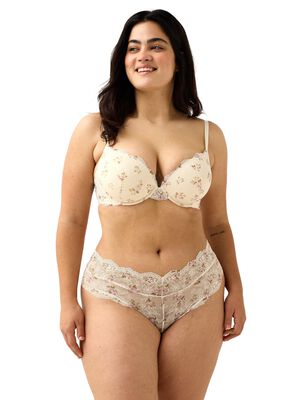 Brazilian briefs in lace with a reg