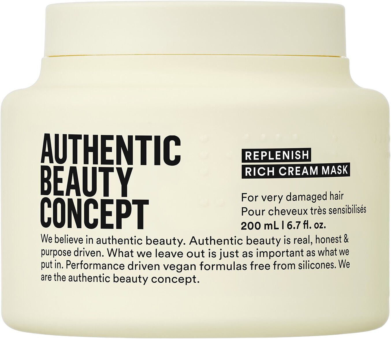 Replenish Rich Cream Mask - Reparerande mask f&ouml;r tjockt, frissigt h&aring;r