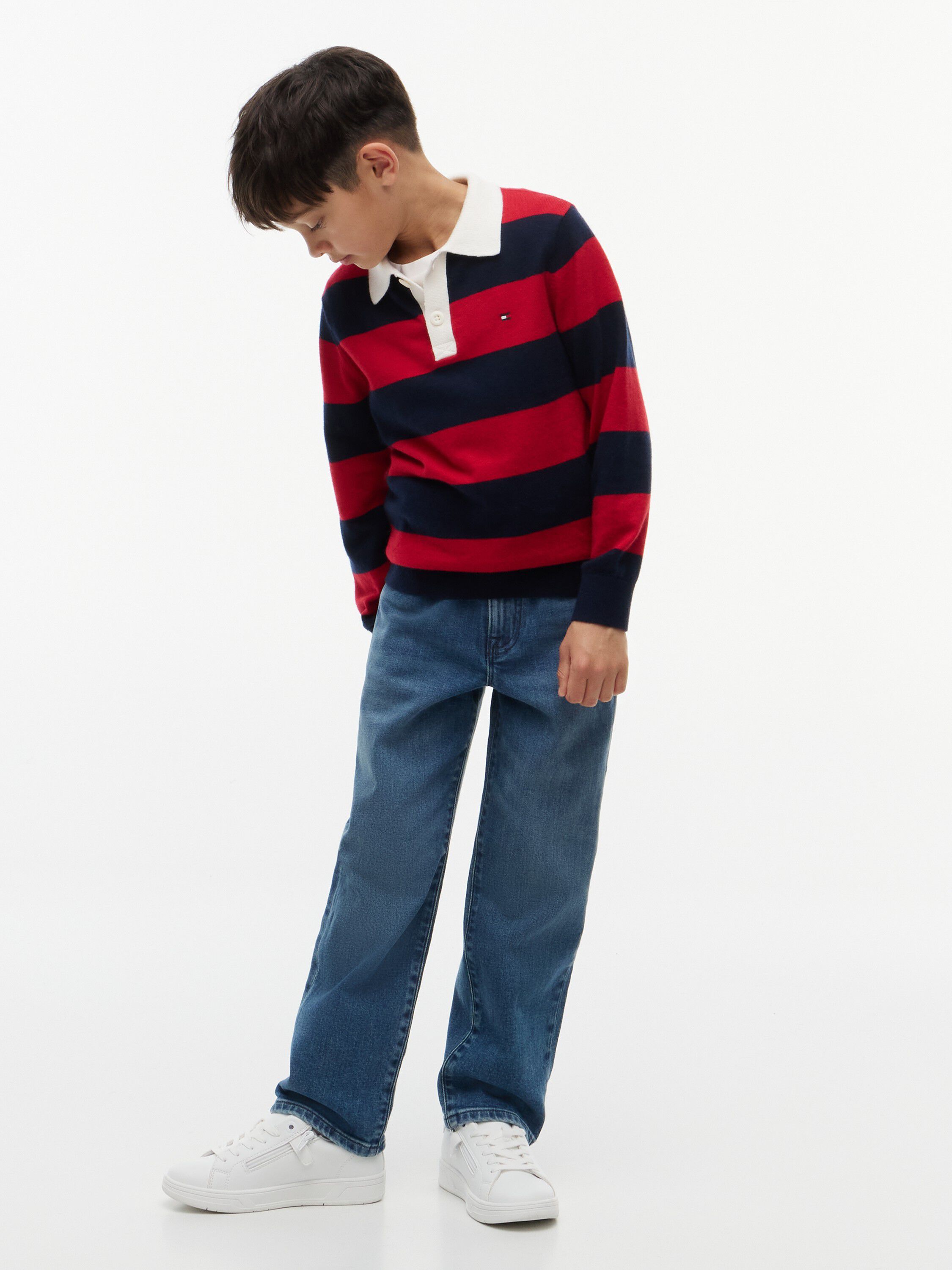 Vintage Wash Relaxed Jeans