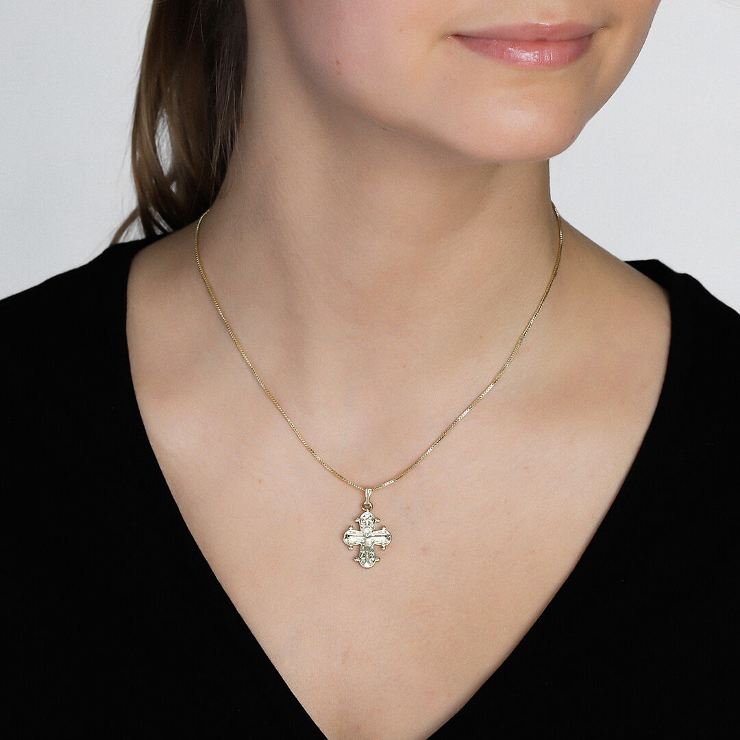 Halsk&aelig;de : Dagmar : Guldbelagt