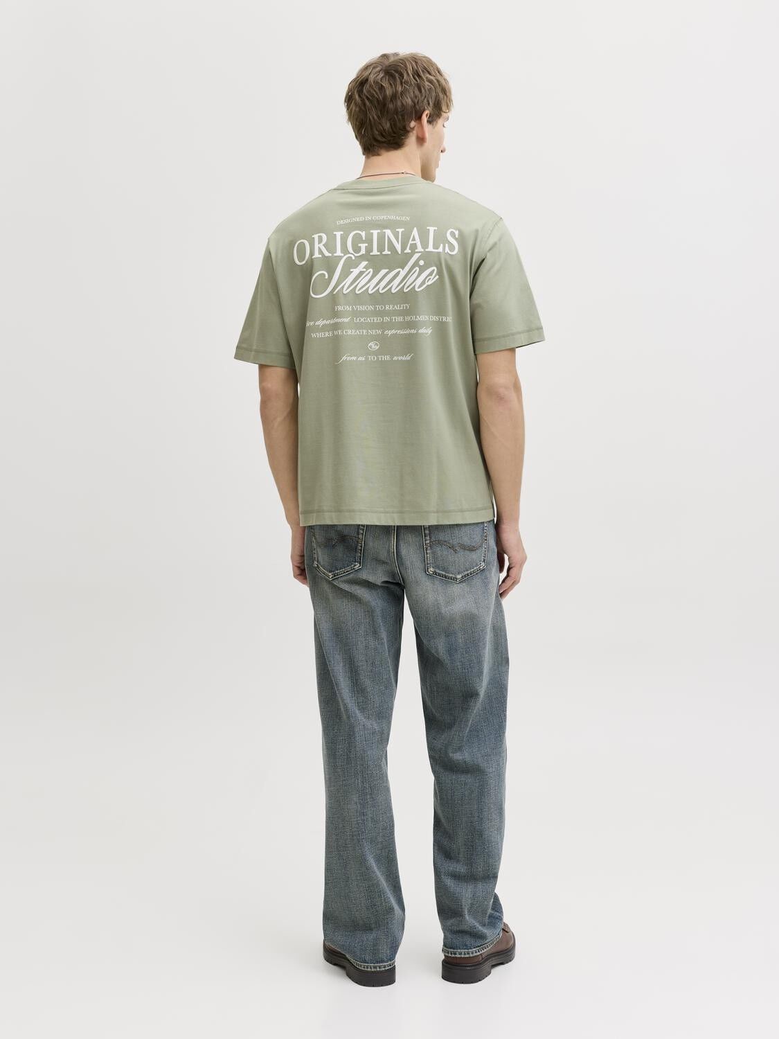 JORNORREBRO TYPO TEE SS CREW NECK N
