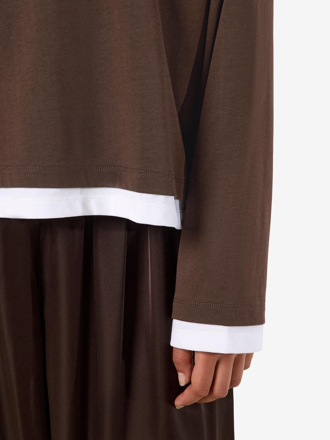 Nmember L/S Double Layer Top