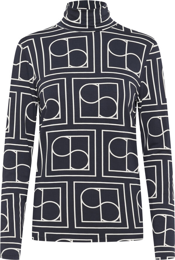 SLHanadi Printed Rollneck LS