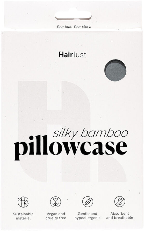 Silky Bamboo Pillowcase Cloud Gray 60x63/70cm