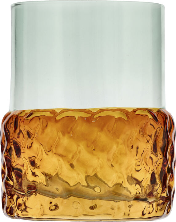 Värmeljusstake Styles 7,7 x 10 cm Blå/Amber