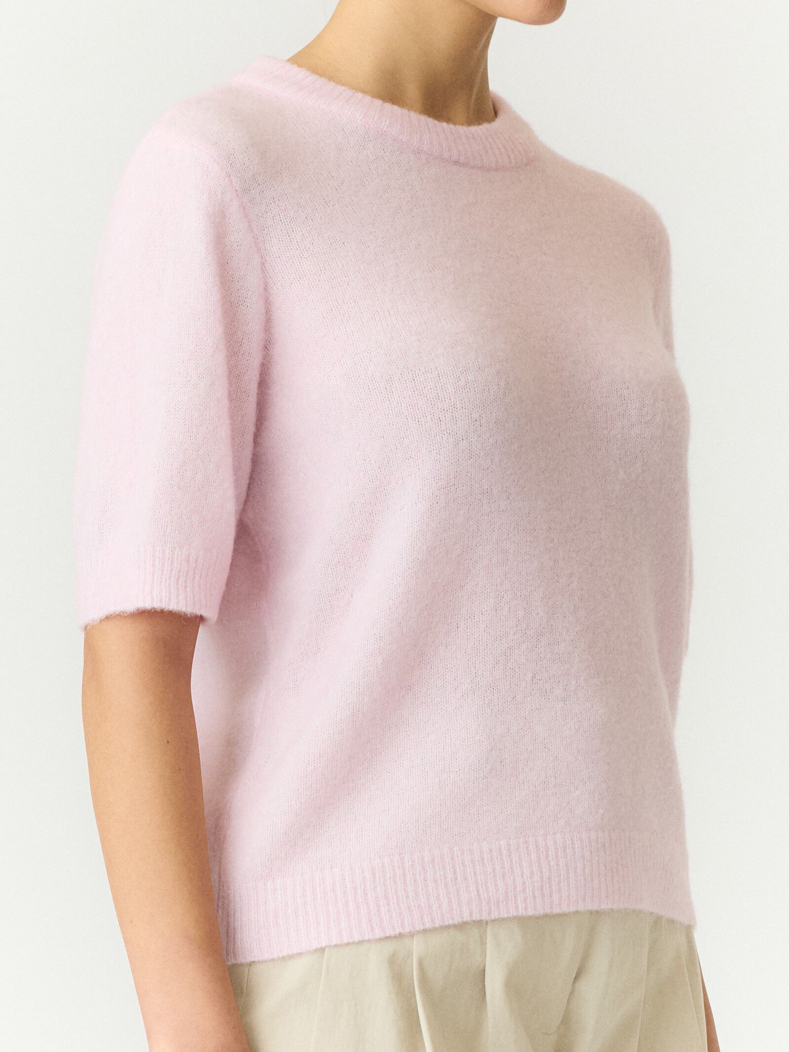 Yasjohi Ss Wool Blend Pullover S. Noos