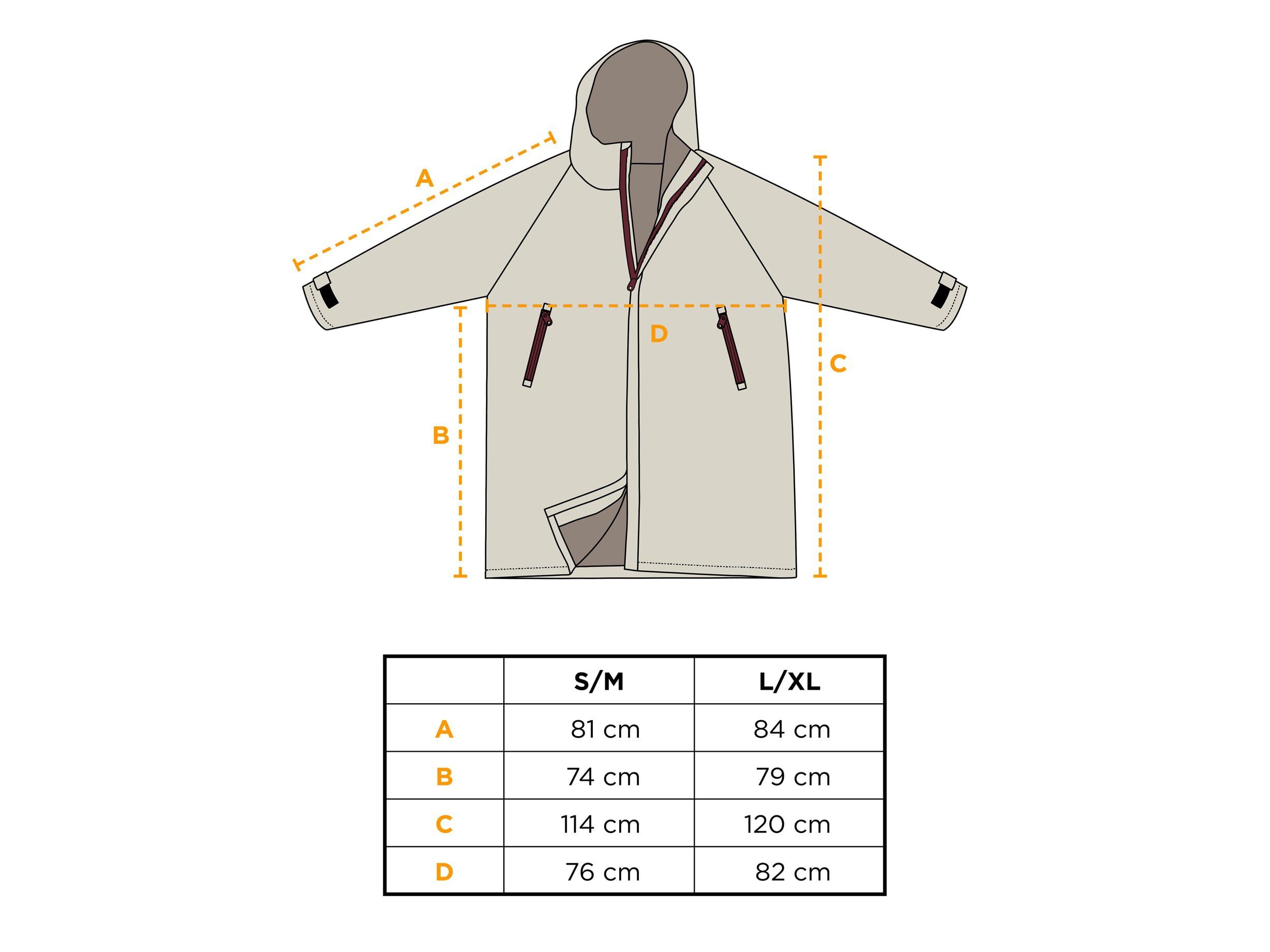 Vinterbadrock L/XL North Beige