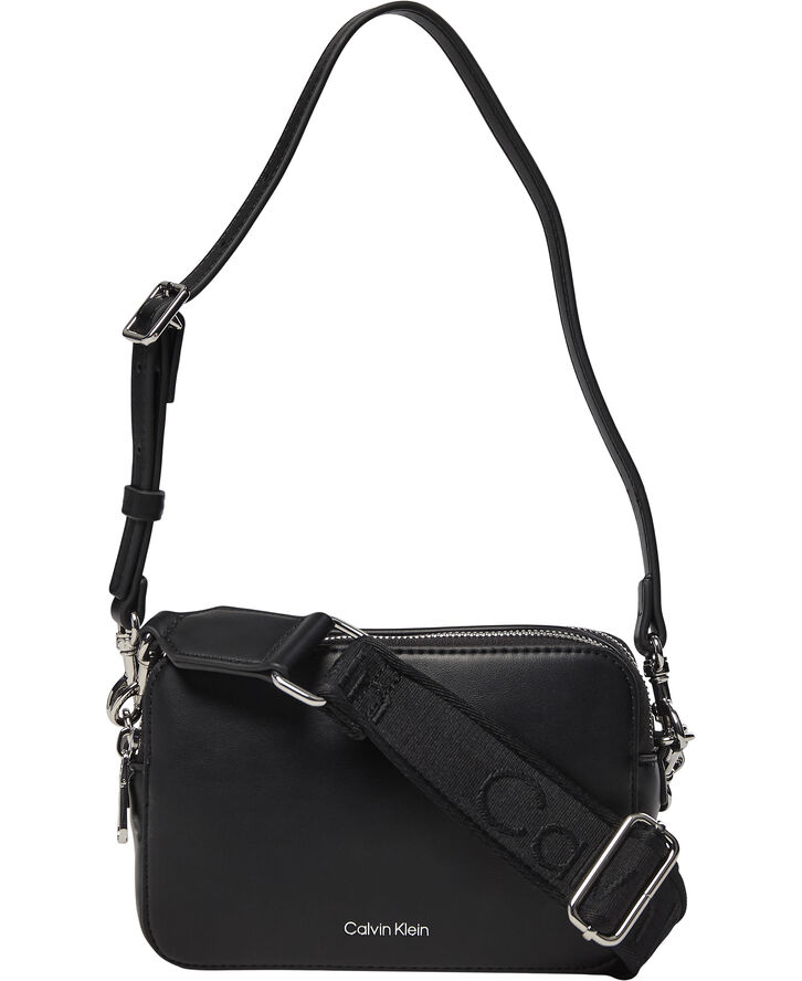 WEBBING DOUBLE STRAP CAMERA BAG