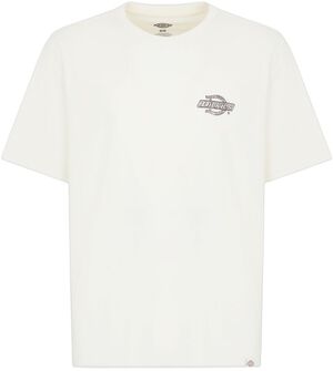 WOOD LOGO TEE EGRET