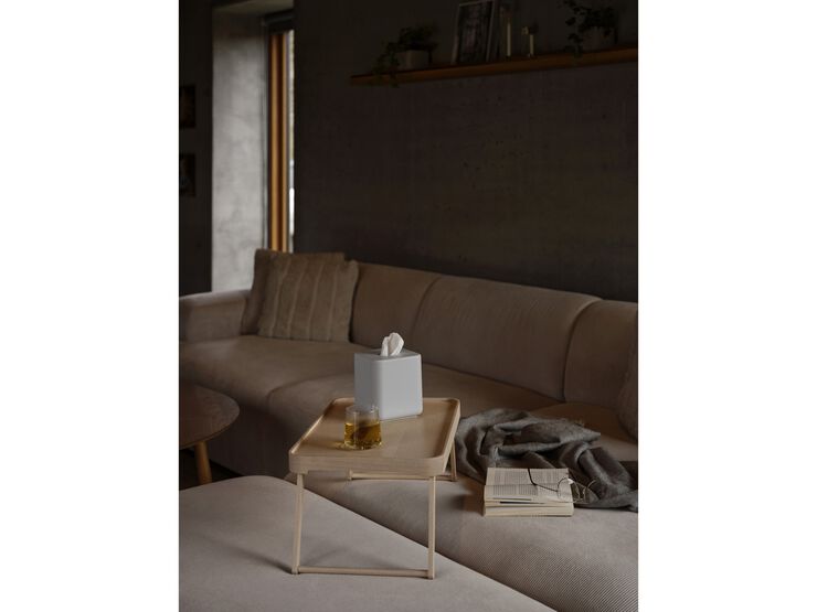 Servettlåda Ume 13 x 13 x 15,1 cm Soft Grey