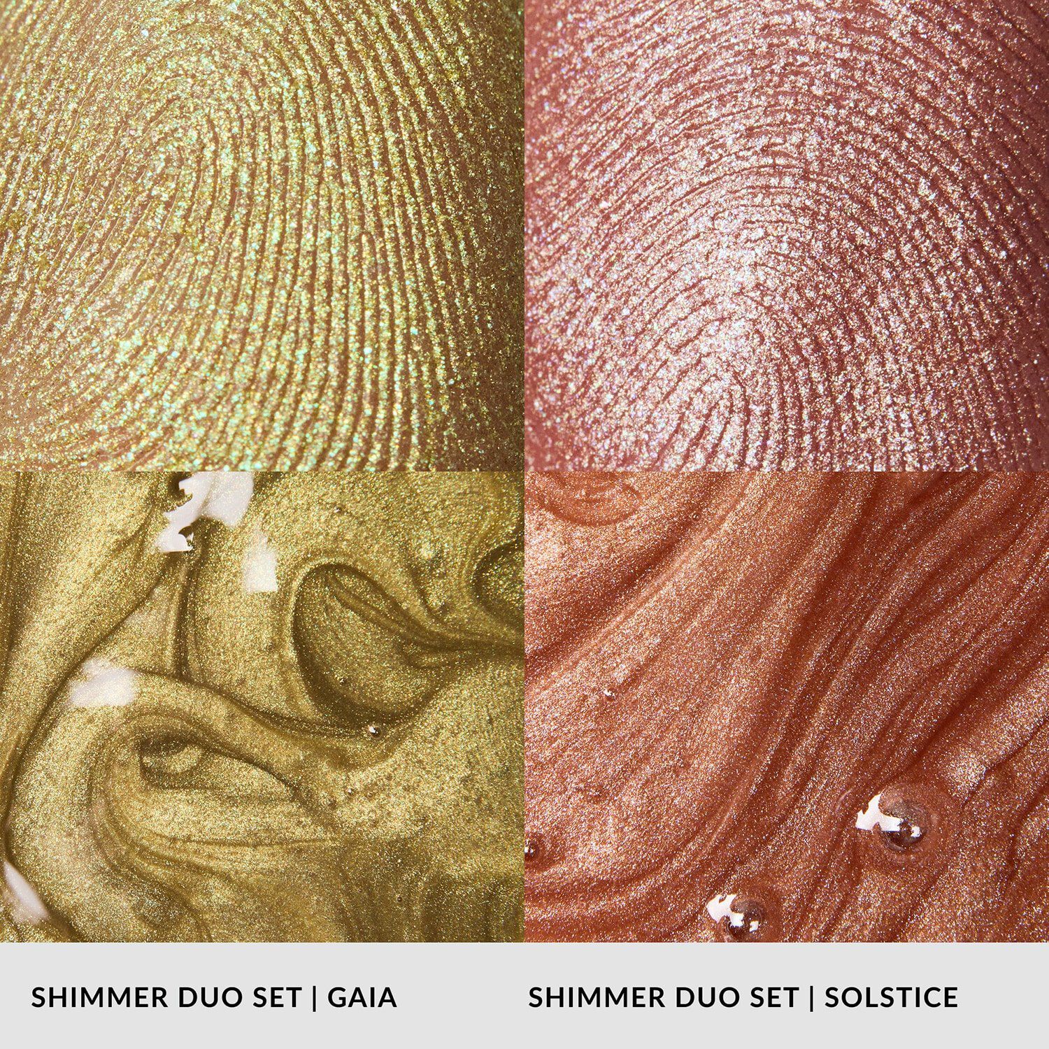 Shimmer Duo Set Solstice - Highlighter- och l&auml;ppglansset