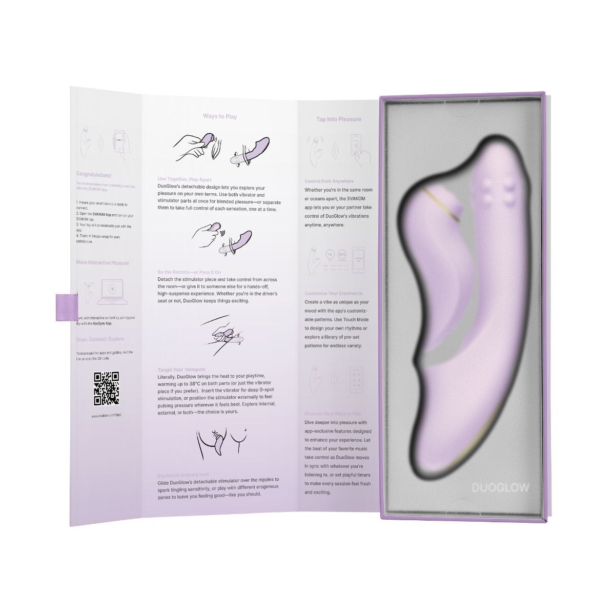 DuoGlow App Controlled 5-in-1 Vibrator