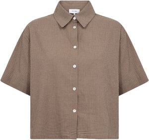 LR-RONIA 1 Skjorte Brun