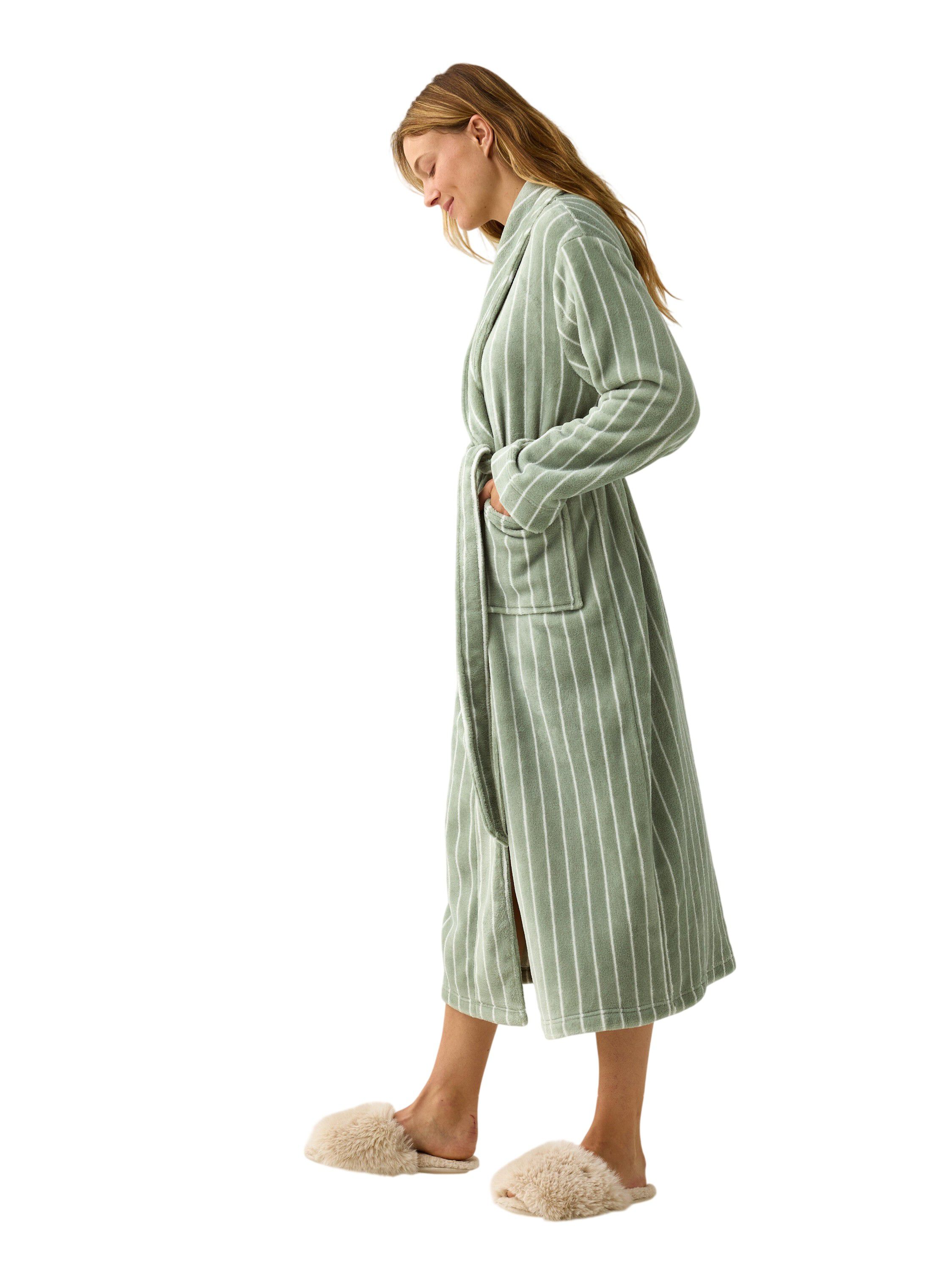 Morgonrock i fleece
