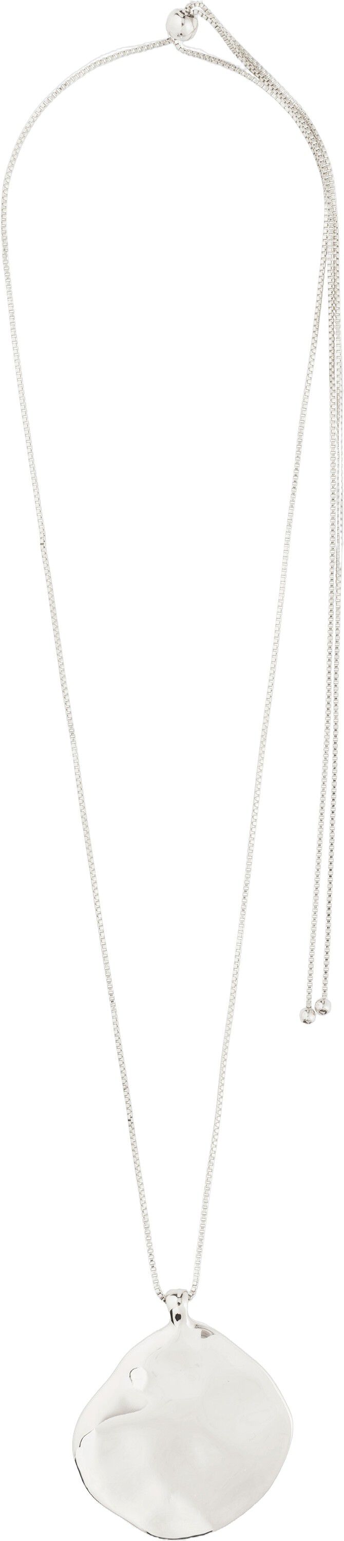 SPARKLE halsk&aelig;de s&oslash;lvbelagt