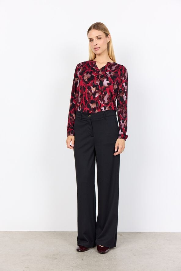 SC-MARICA AOP 341 Bluse Rød