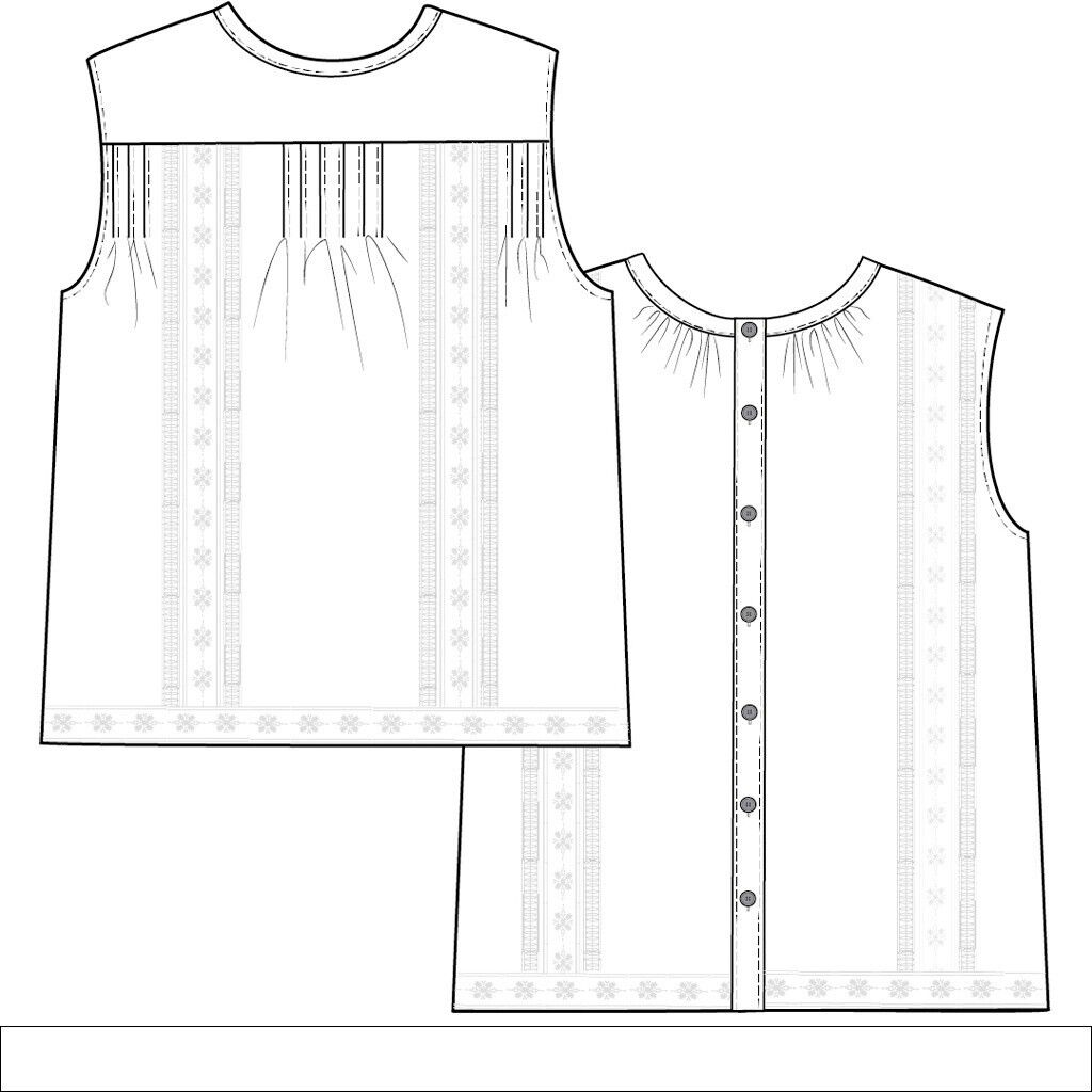 Rosita Cotton Voile Top