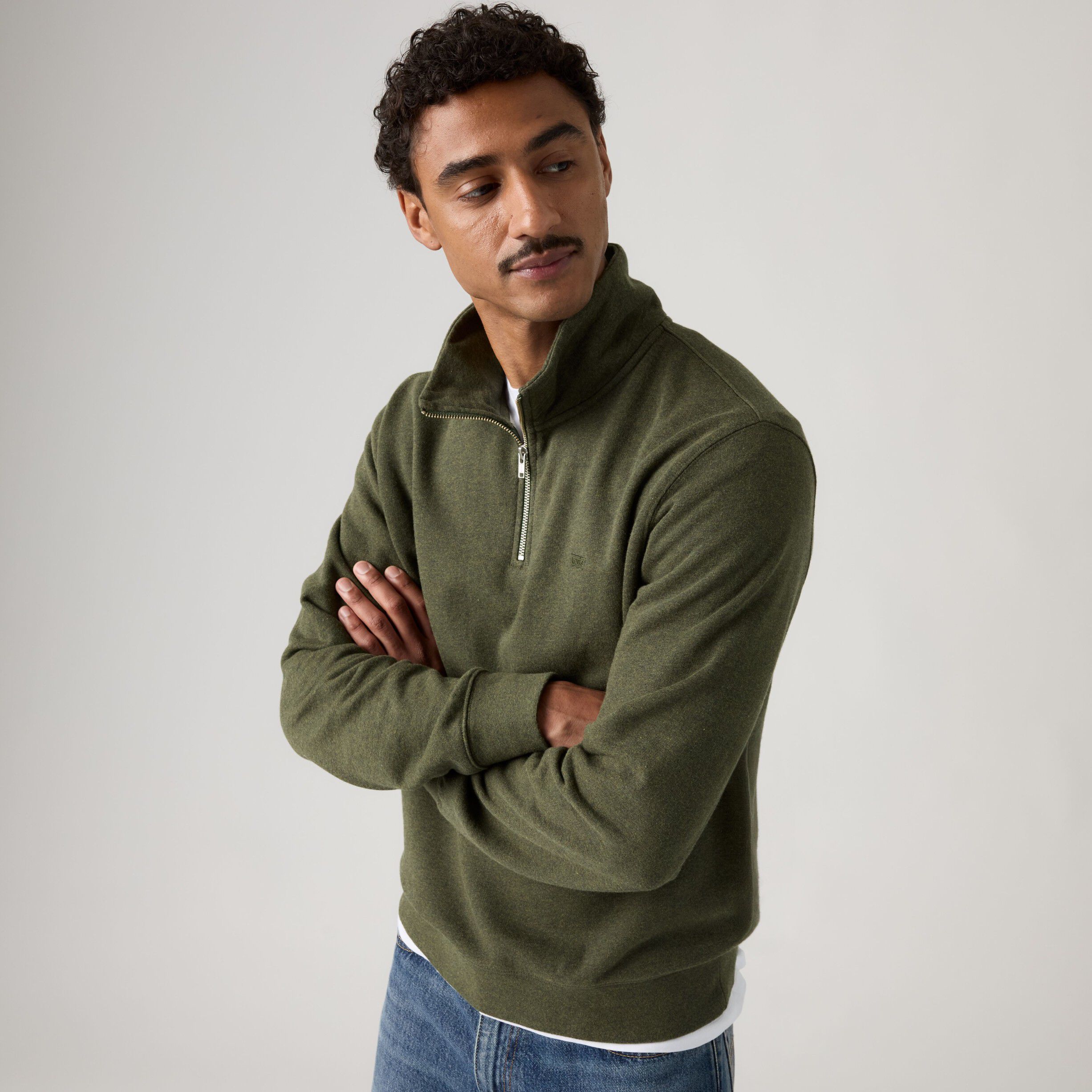 ORIGINAL HM 1/4 ZIP AUTUMN LEA