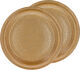 Tallrik Evig 26 cm 2 st Amber Porslin