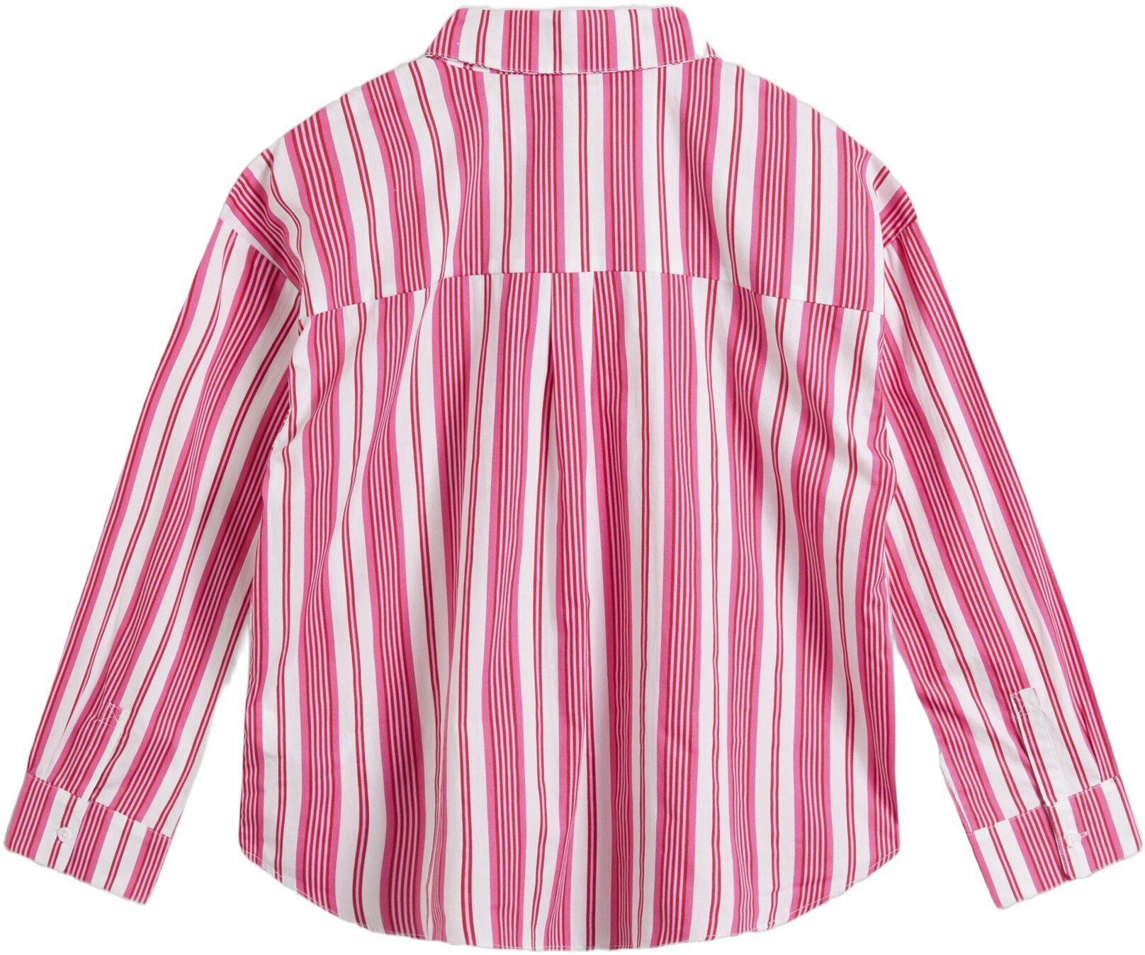 COTTON STRIPE SLEEP LS SHIRT + PANT SET