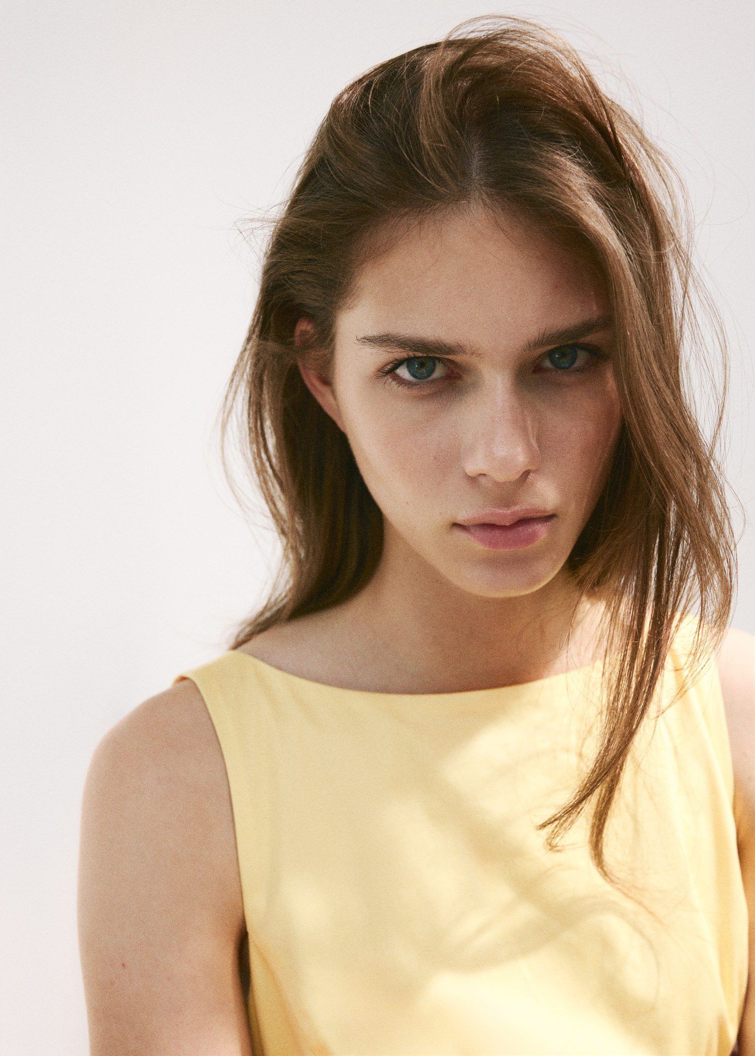Boat-neck ruched dress