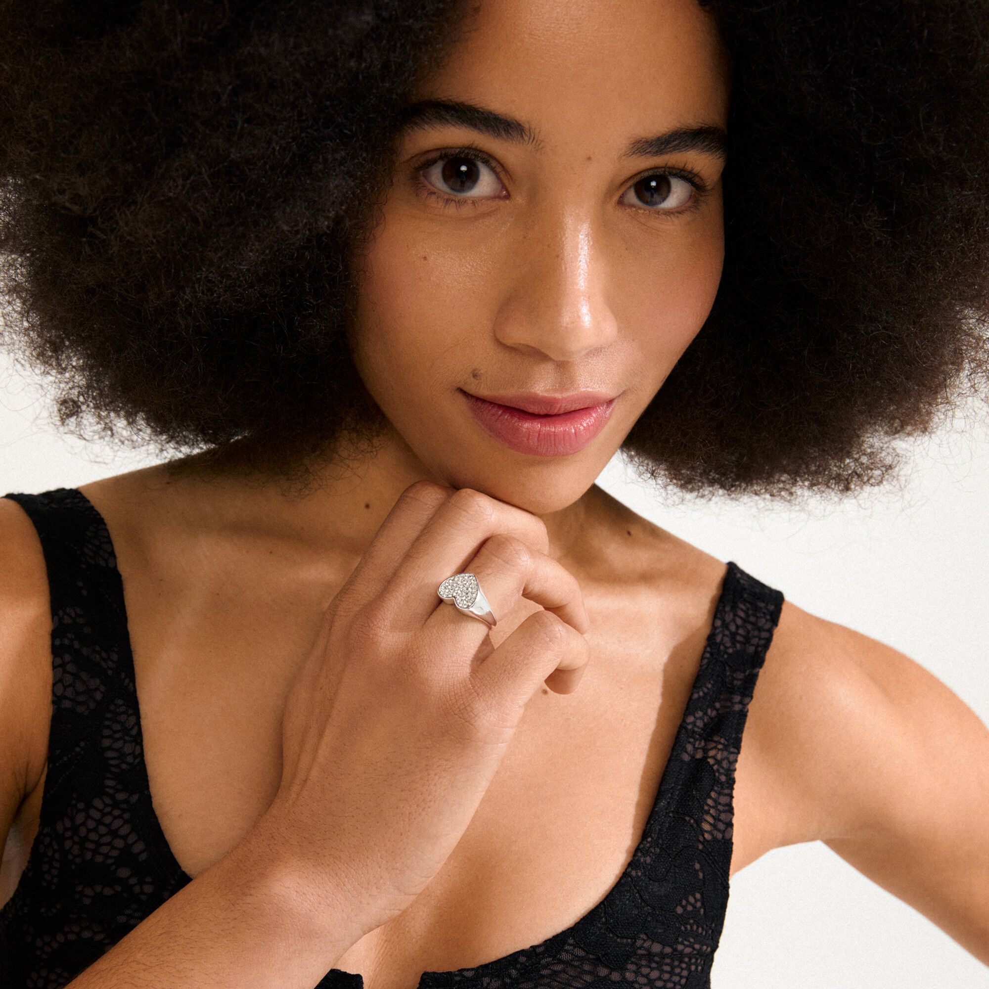 EMMETT ring silver-plated