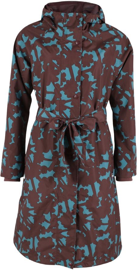 Danelisabeth Raincoat Blue Grey BRAMBLE