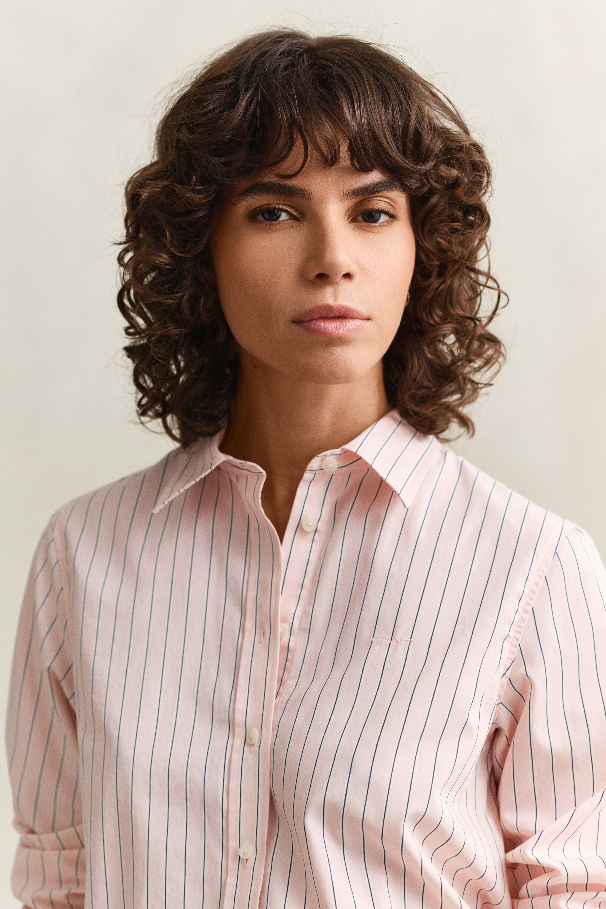 REG CLASSIC POPLIN STRIPE SHIRT