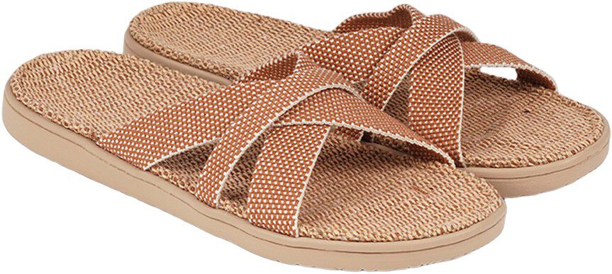 WELIGAMA - SANDAL - JUTE SOLE AND COTTON STRAPS