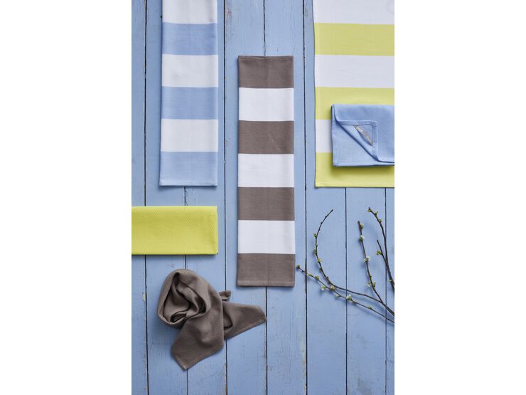 Kökshandduk Abbi 70 x 50 cm Vit/Fungi Bambu/Bomull