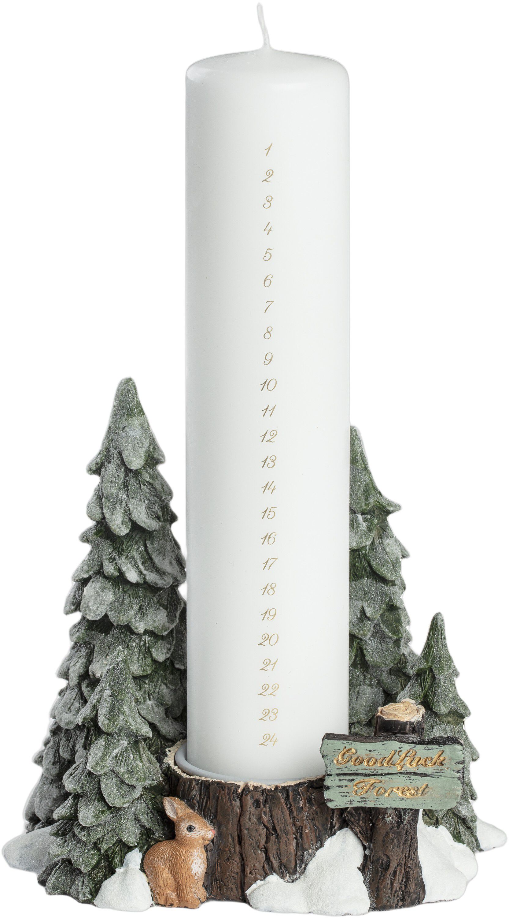 Ljusstakar f&ouml;r blockstearinljus