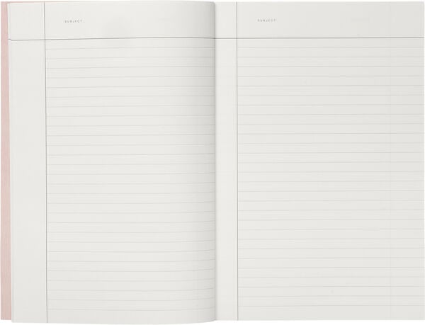 Medium notesbog, Grøn med tern