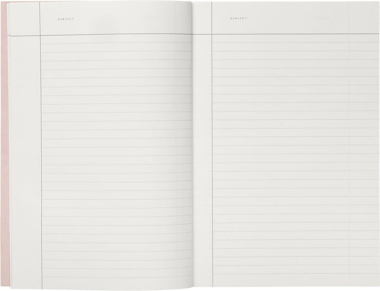 Medium notesbog, Grøn med tern