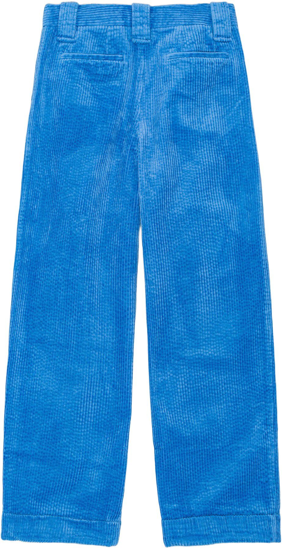 Corduroy Loose Fit Mid Waist Pleat