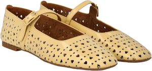 Mary Jane ballerina med perforeret hjertem&oslash;nster