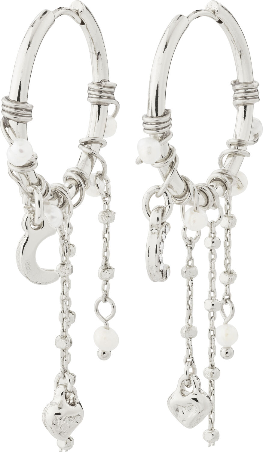 ARLET recycled earrings silver-plated