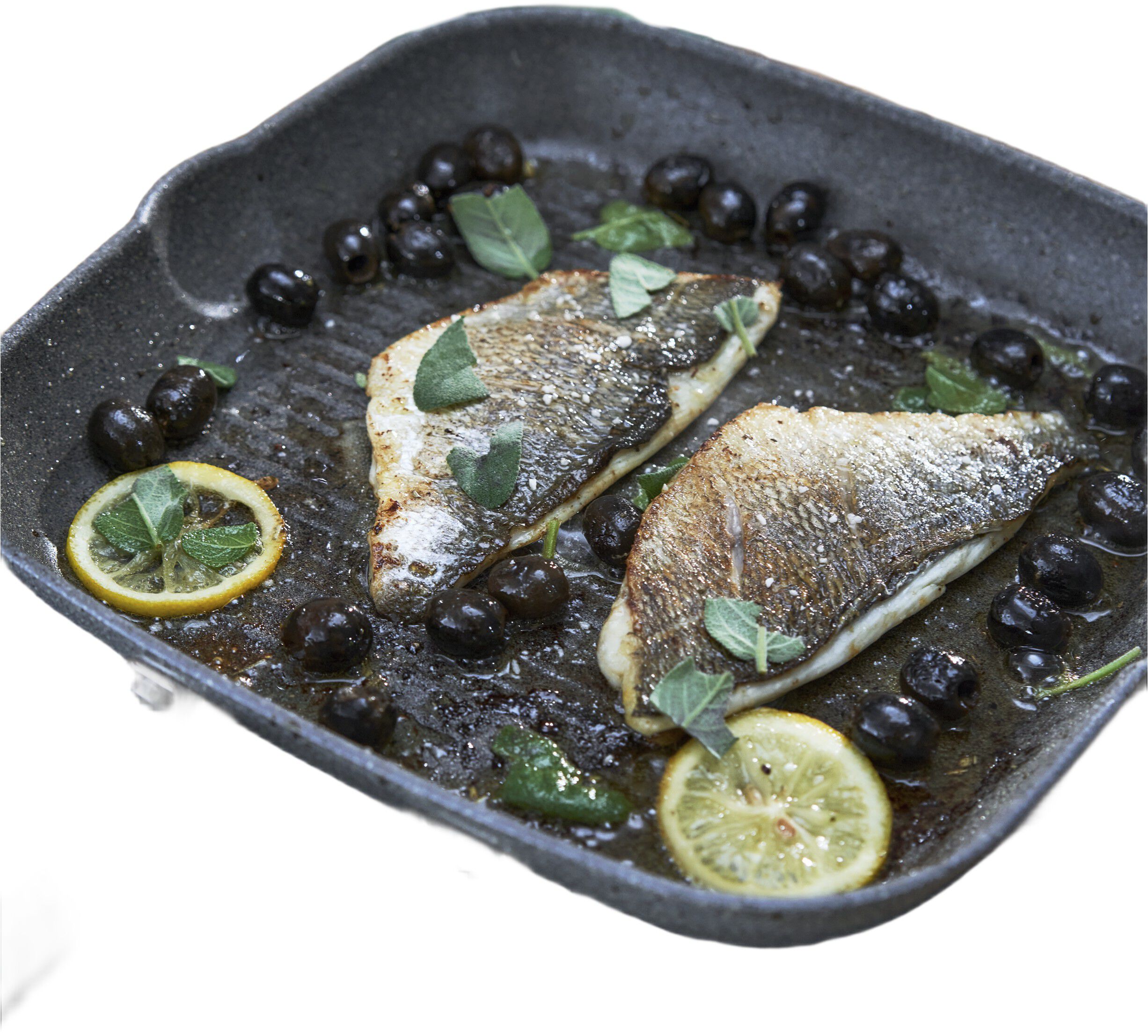 Salina Grillpanna 28x28 Kvadratisk Alu