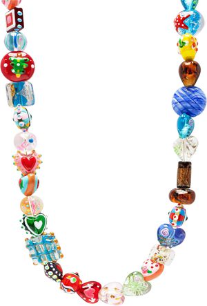 Beaded Charm Necklace