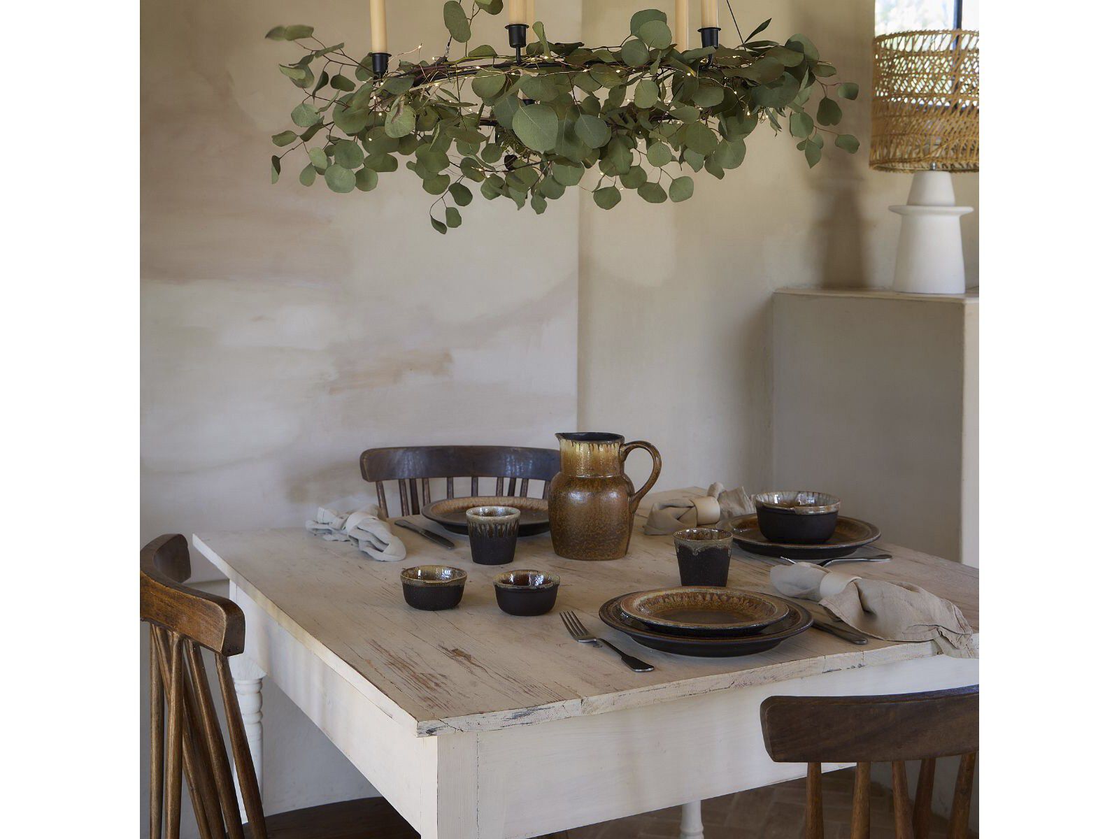 Mugg Poterie 19 cl 8 x 7,5 cm Mokka Stengods