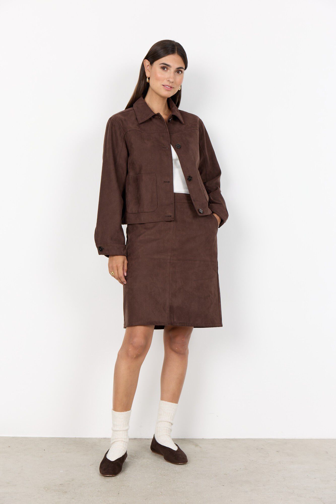 SC-VESNA 1 Jakke M&oslash;rk brun