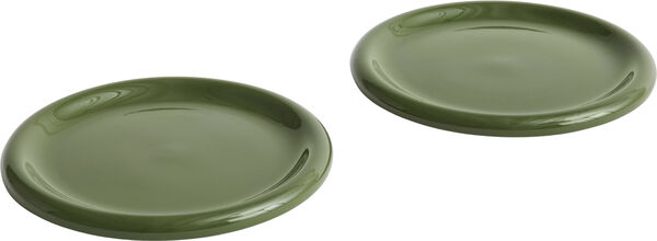 Barro Plate-Set of 2-Ø24-Green