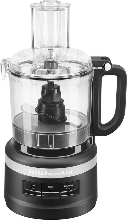 7 Cup foodprocessor matt svart 1,7 liter L19,5cm B