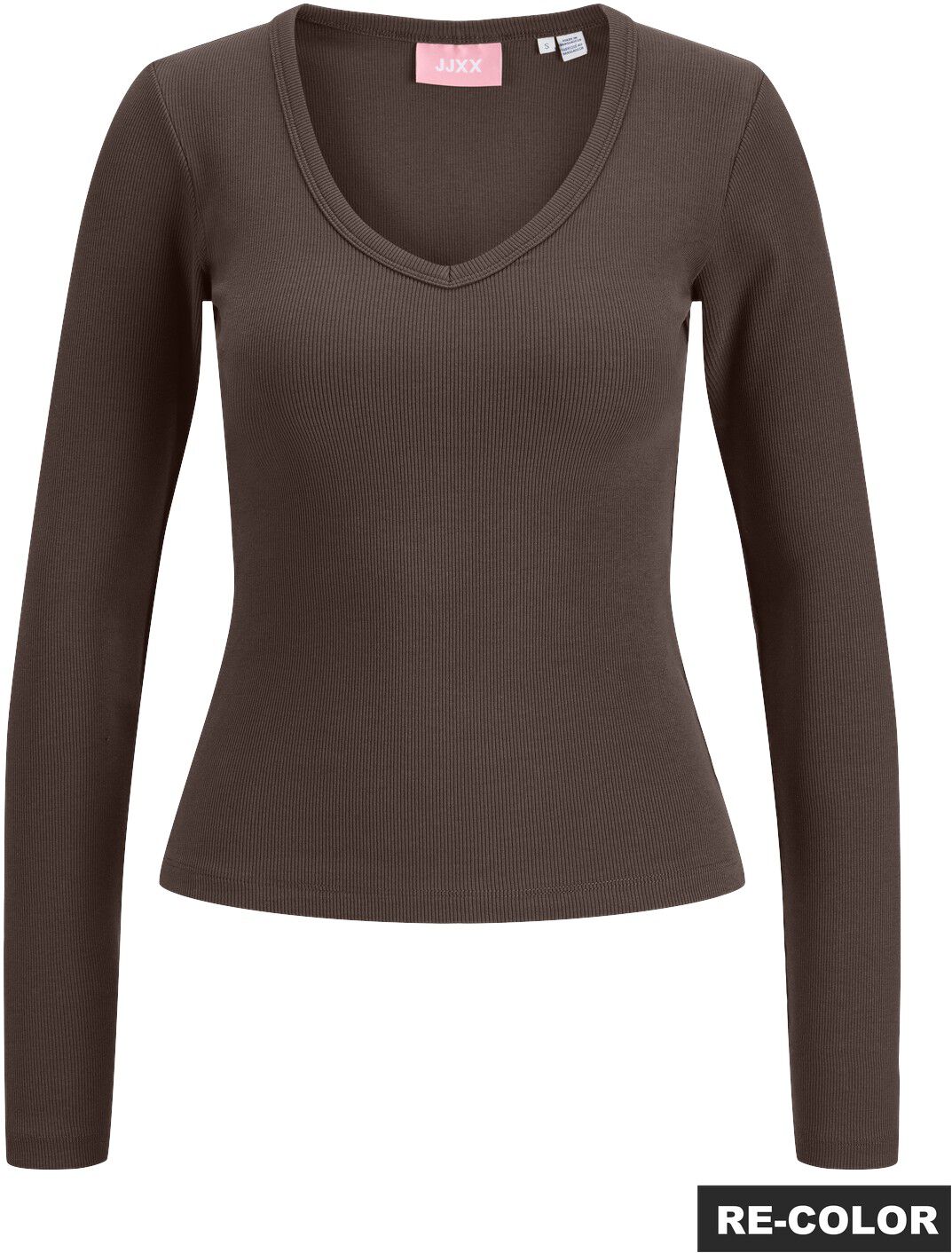 JXFREYA STR LS V-NECK TOP JRS NOOS