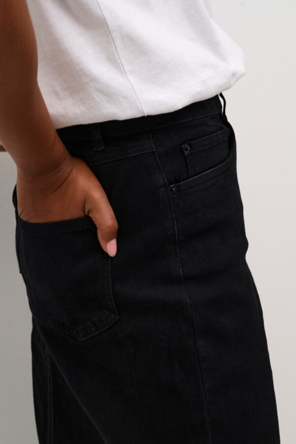 KAsinem HW Denim Skirt
