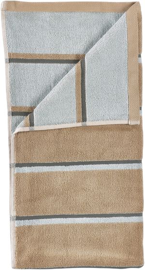 Handduk Sauna 50x100 White/Soft Grey/Eucalyptus