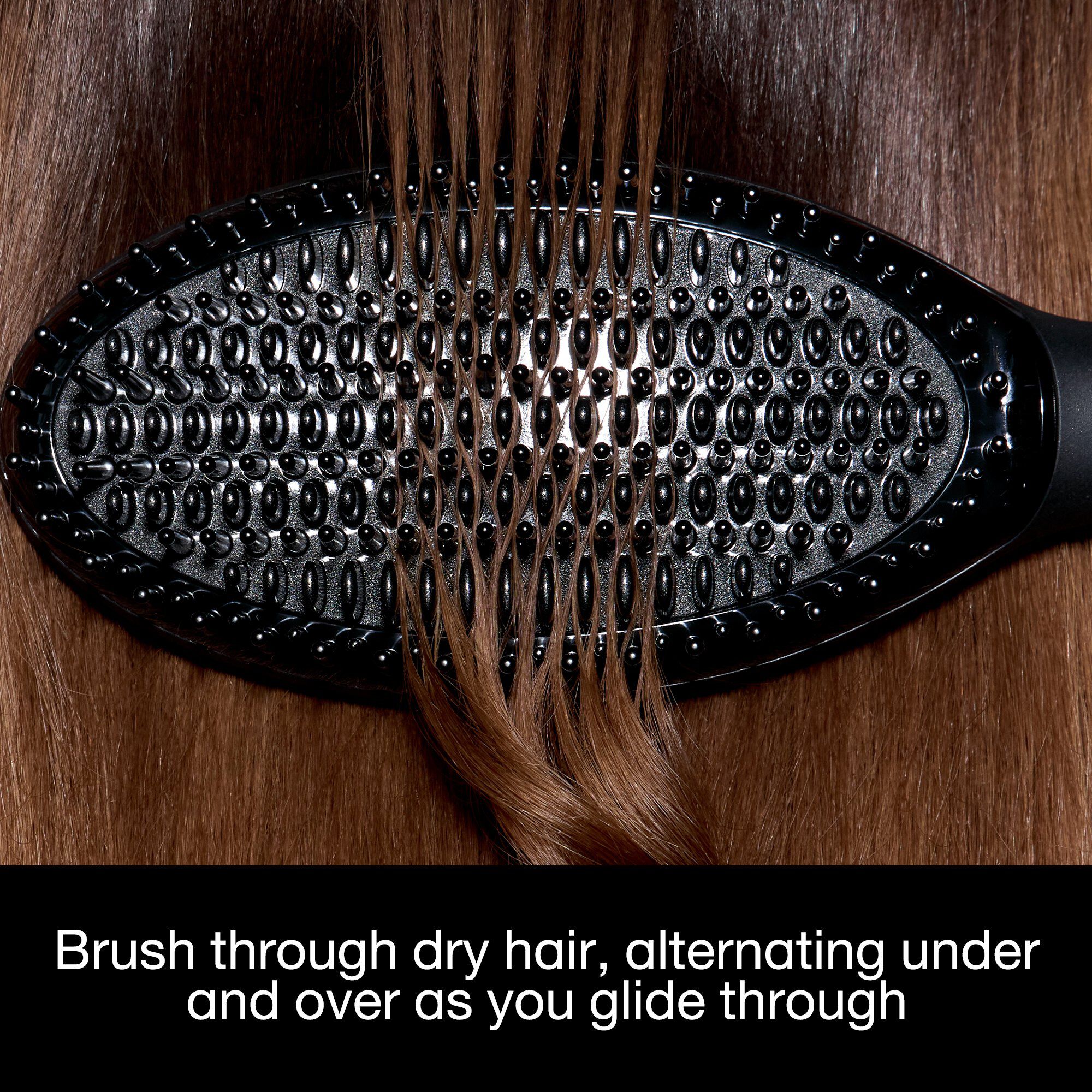 ghd Glide+ Smoothing Hot Brush - Black